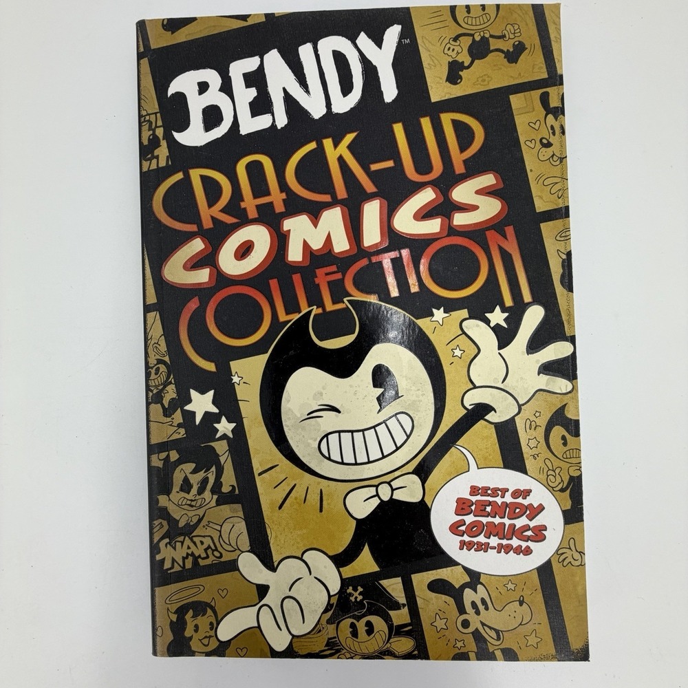 Bendy Books Lot Adrienne Kress Joey Drew Studios Employee Handbook Comic Novels - Picture 4 of 7